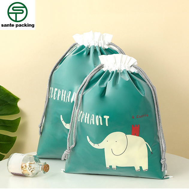 Plastic Drawstring Bags