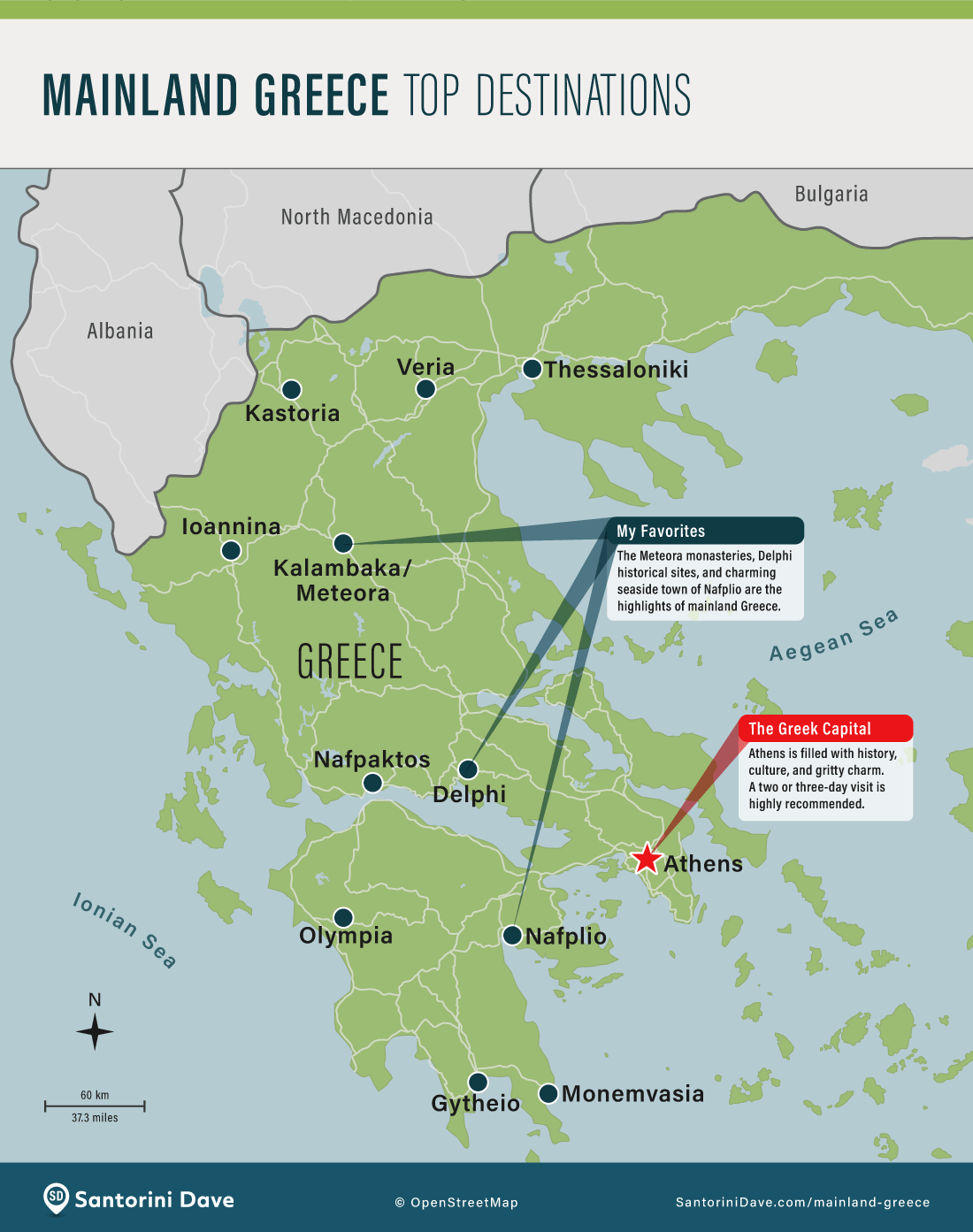 MAPS of GREECE