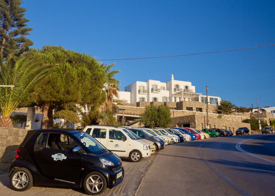 MYKONOS CAR RENTAL Airport, Ferry Port, & Mykonos Town
