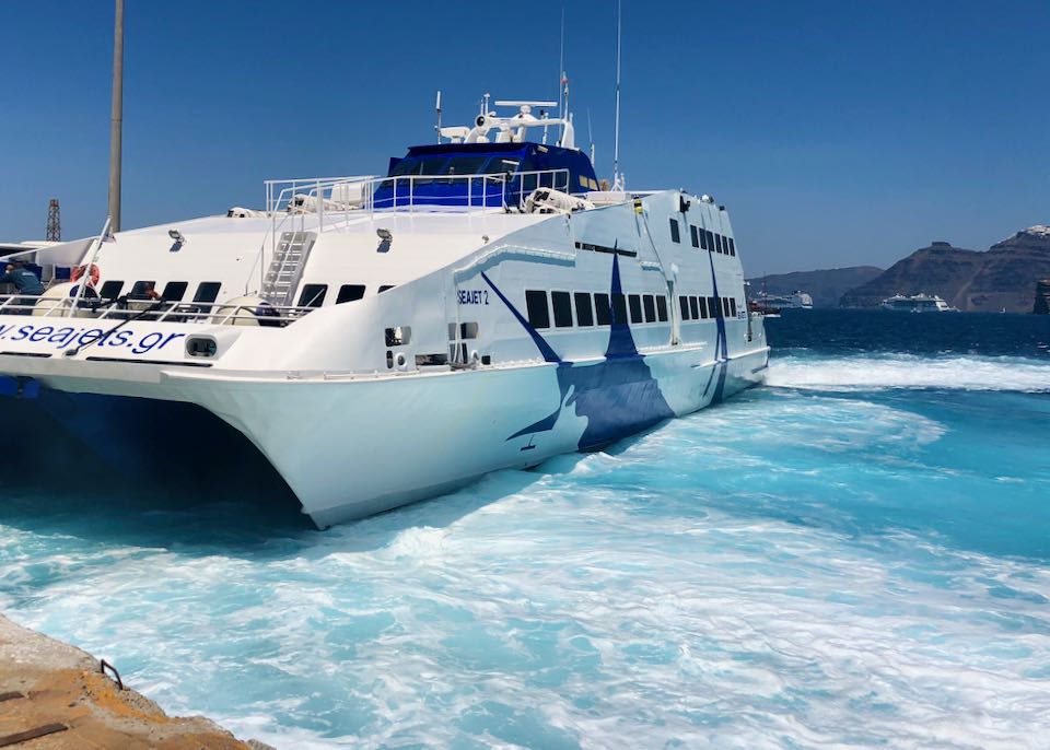 Santorini to Milos Ferry Tickets, Schedules, Routes