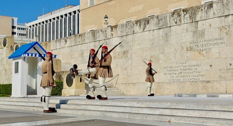 Athens Changing of the Guard History, schedule, videos