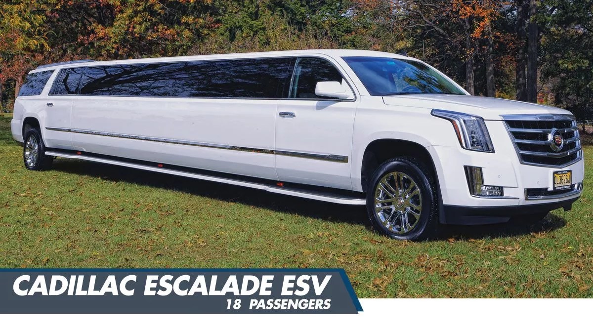 Cadillac Escalade ESV Limo Cadillac Escalade ESV Limousine Rentals