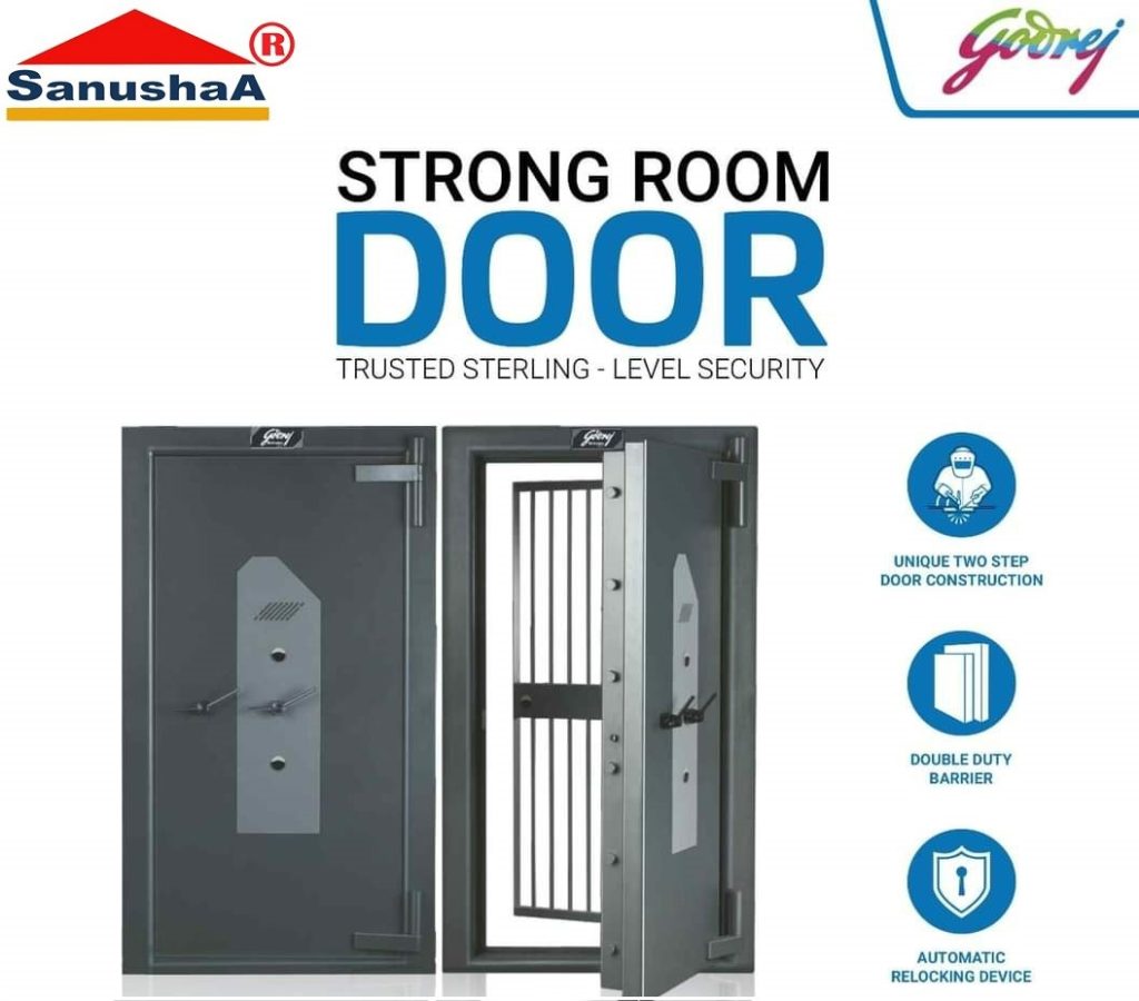What is the use and purpose of Godrej Strong Room Door