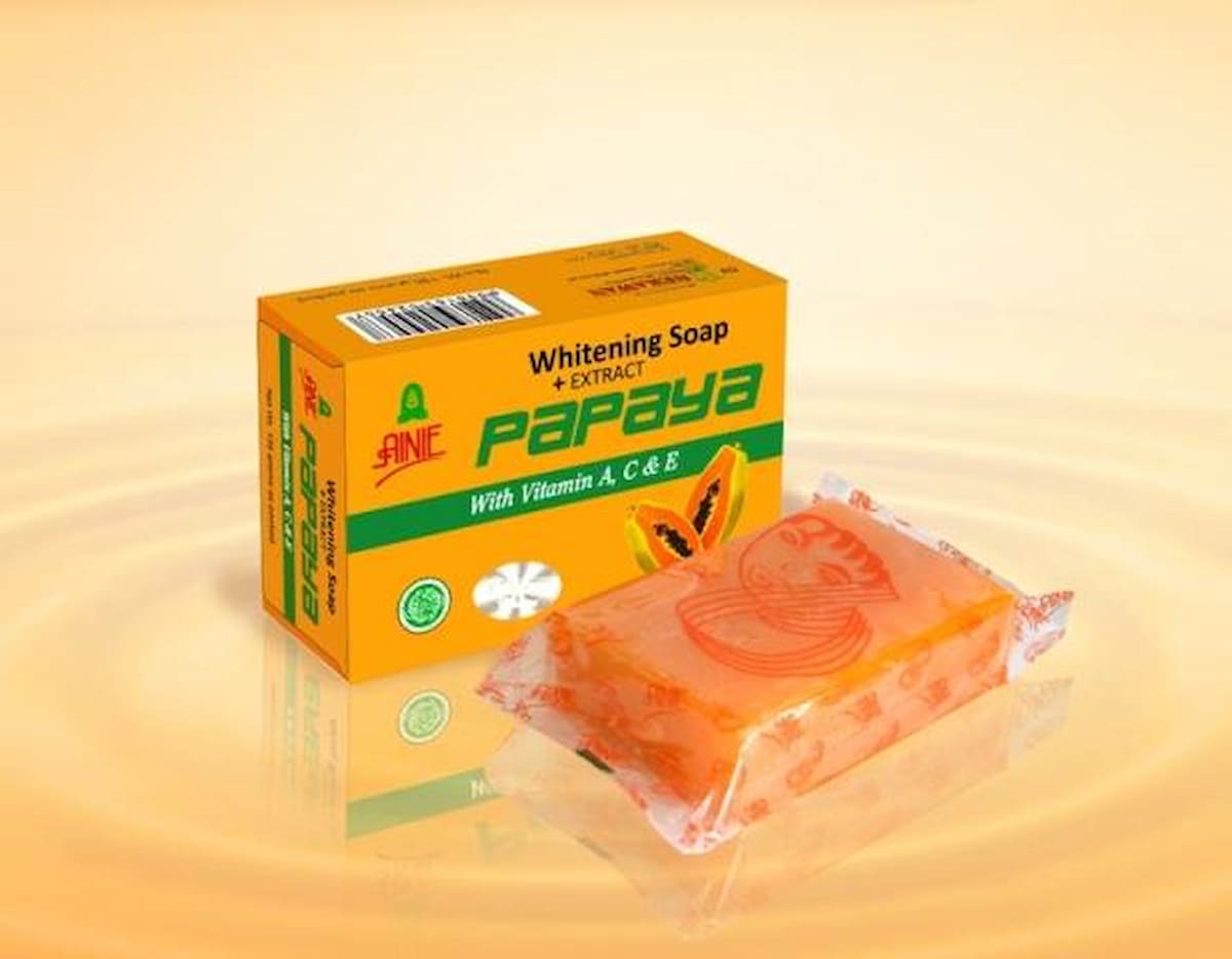 Papaya Soap in Sri Lanka (Softener) Skin Pigmentation Disorders Dark