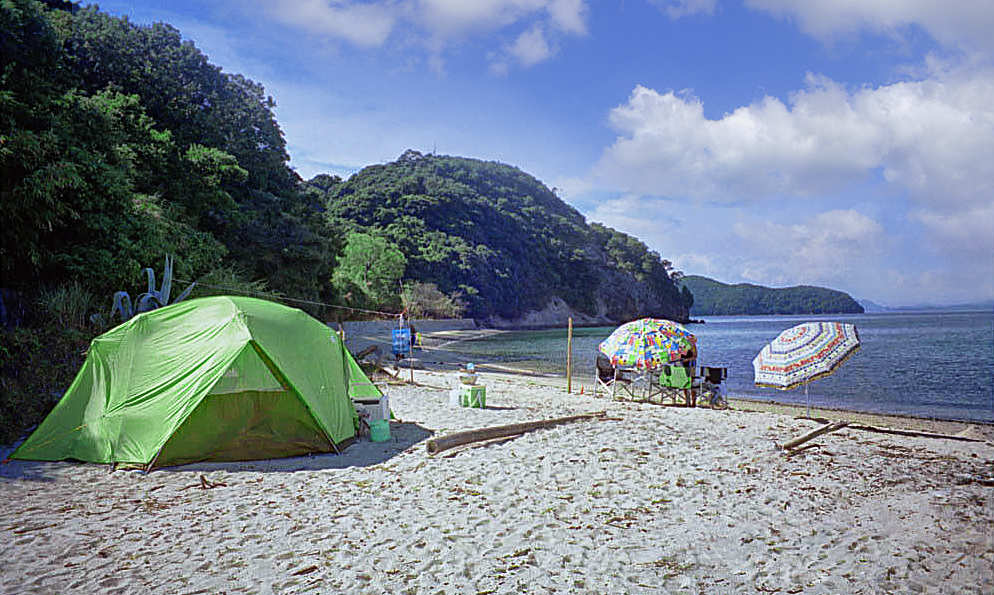 キャンプ釣り 周防大島釣り