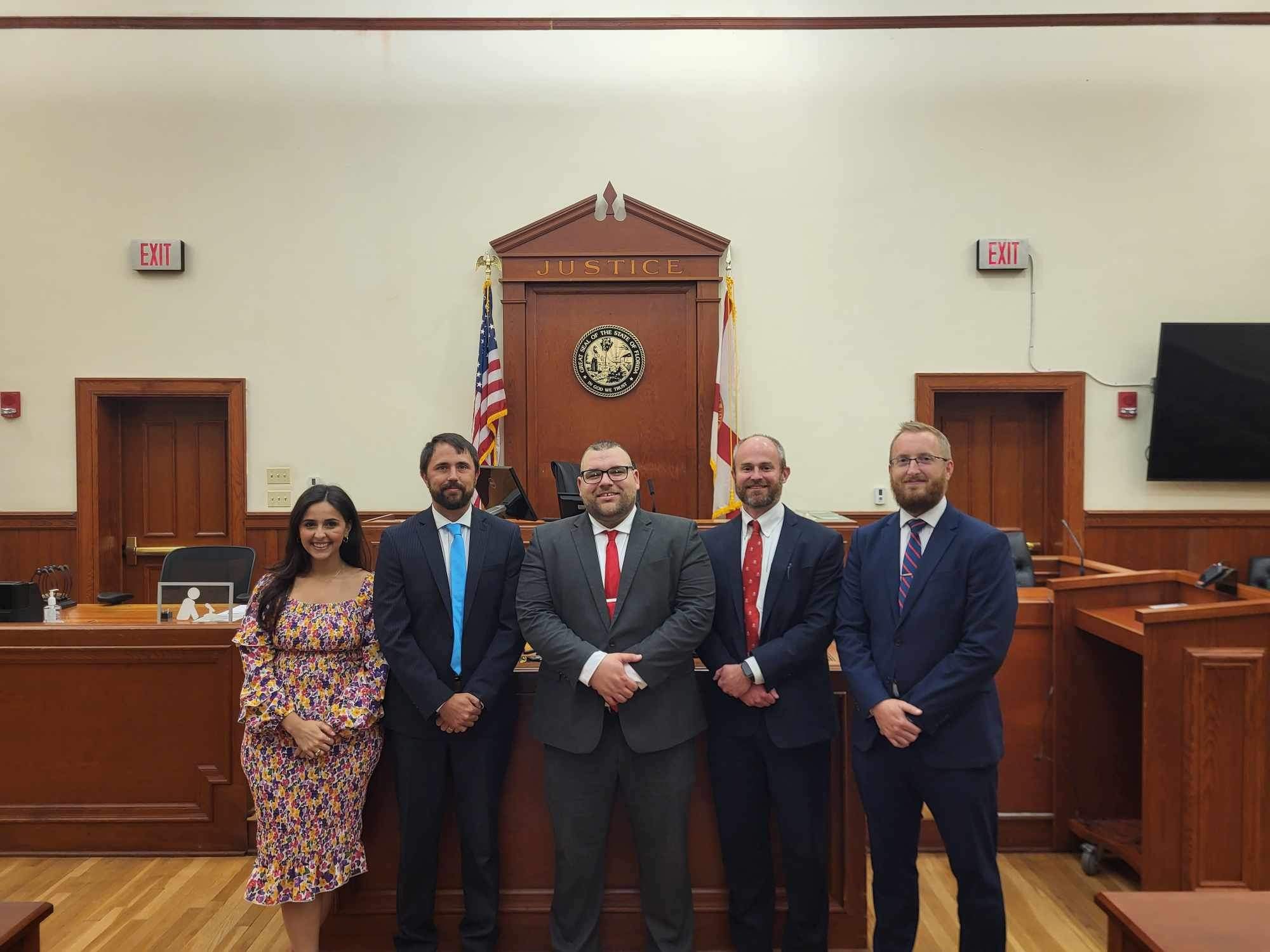 State Attorney John Durrett announces swearing in of Garrett Stavely State Attorney's Office