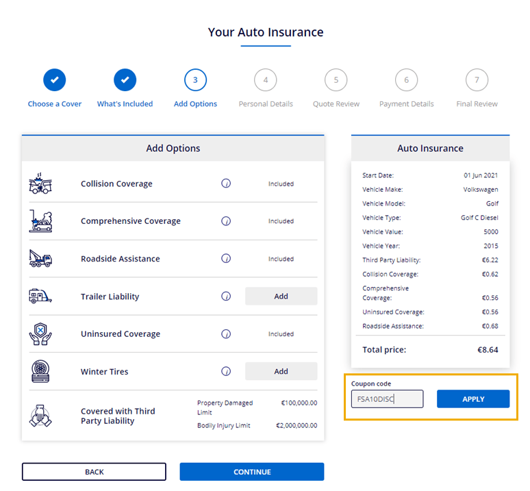 FSA Coupons Spartacus Documentation