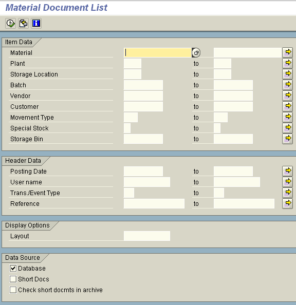 Adding fields to Material Document List (MB51)