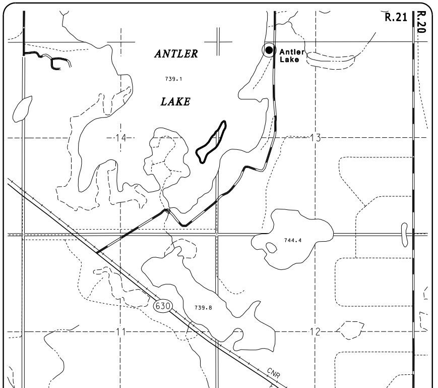Antler Lake Island Natural Area SAPAA