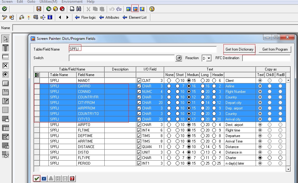 ChainEndChain In Module Pool SAPCODES