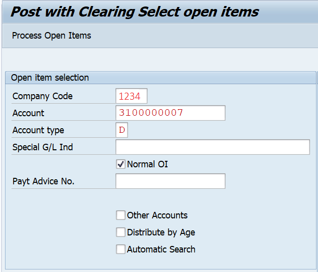 POSTING_INTERFACE_CLEARING BAPI to Post Clearing in SAP