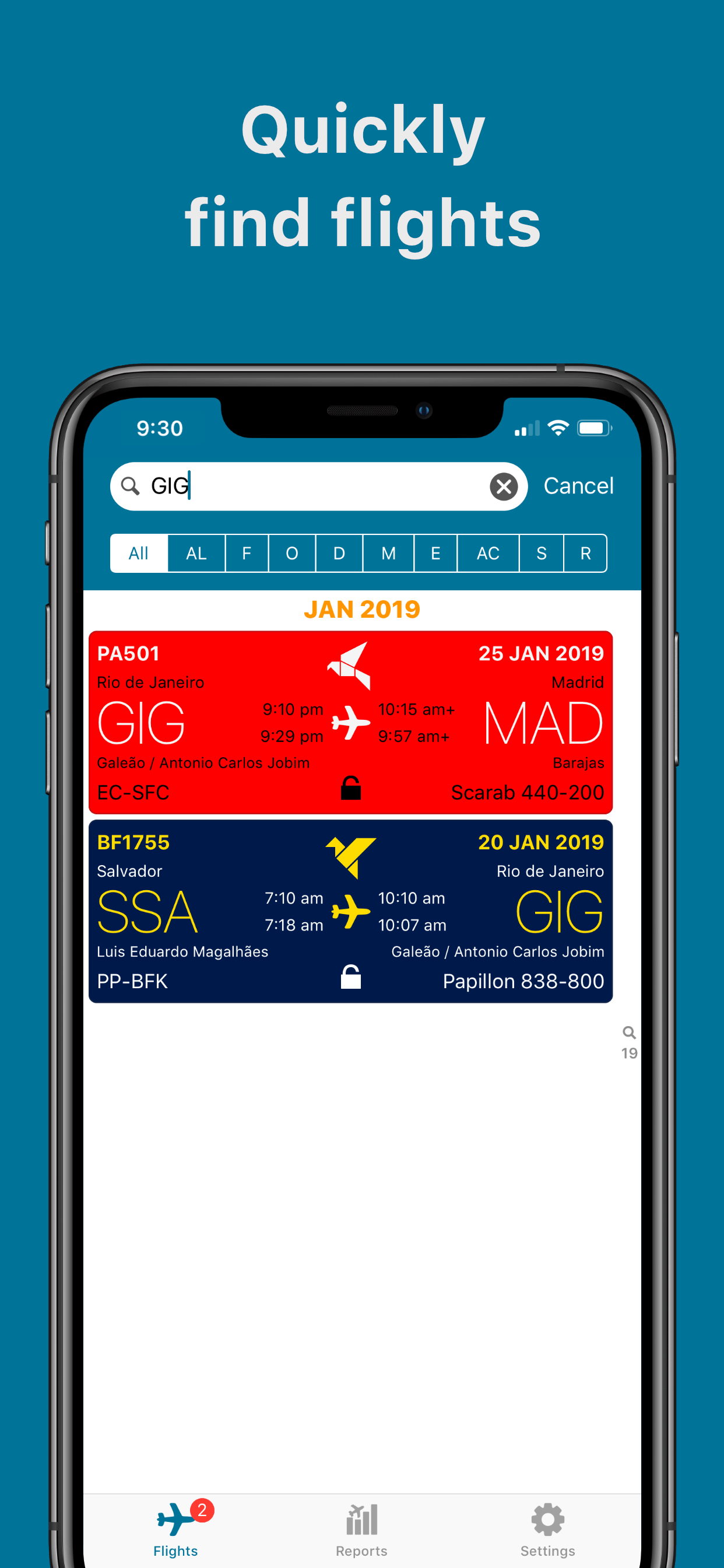 Air Travel Log Sapient Apps