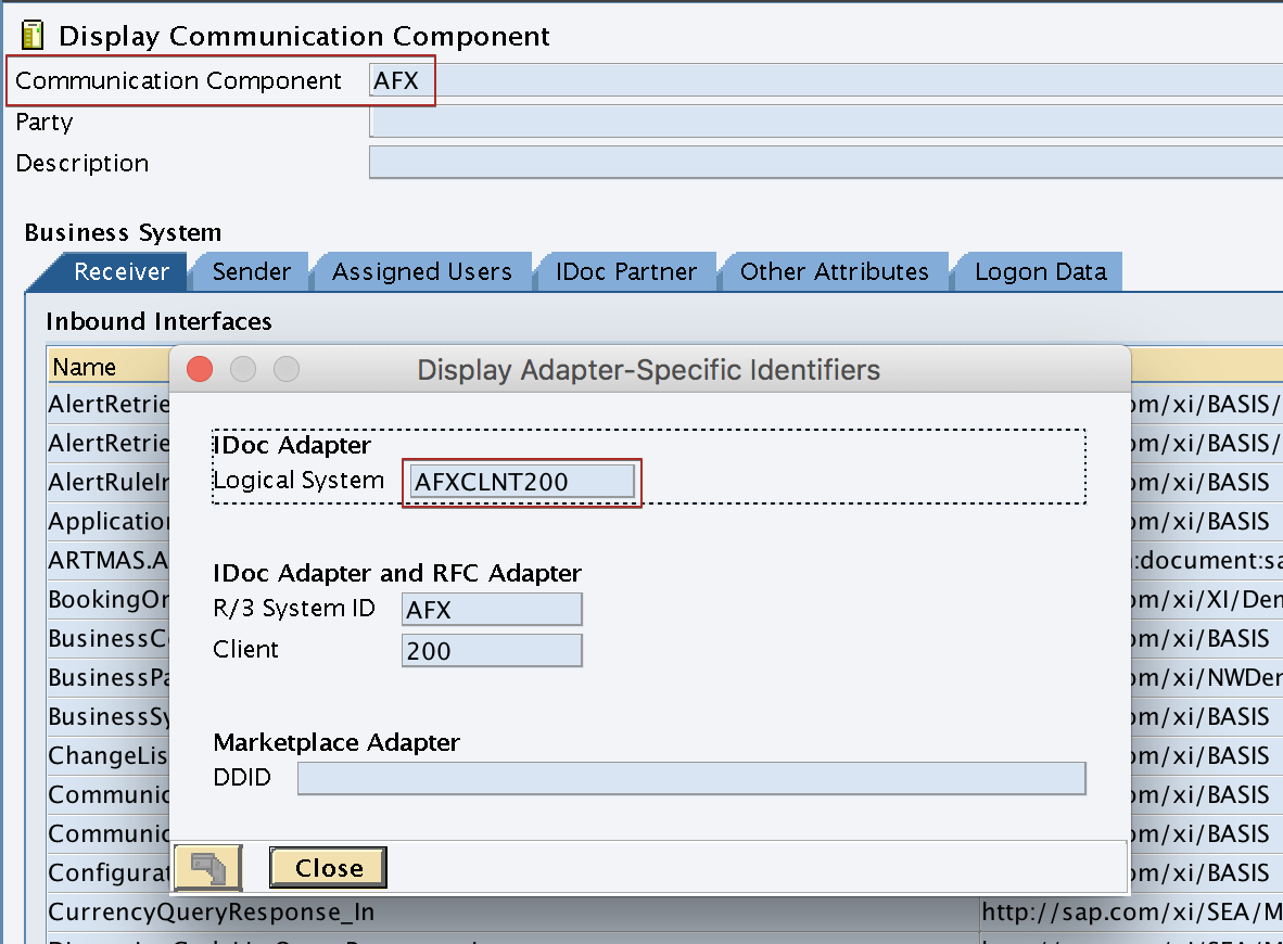 iDoc Control Record Mapping in SAP PI/PO SAP Integration Hub
