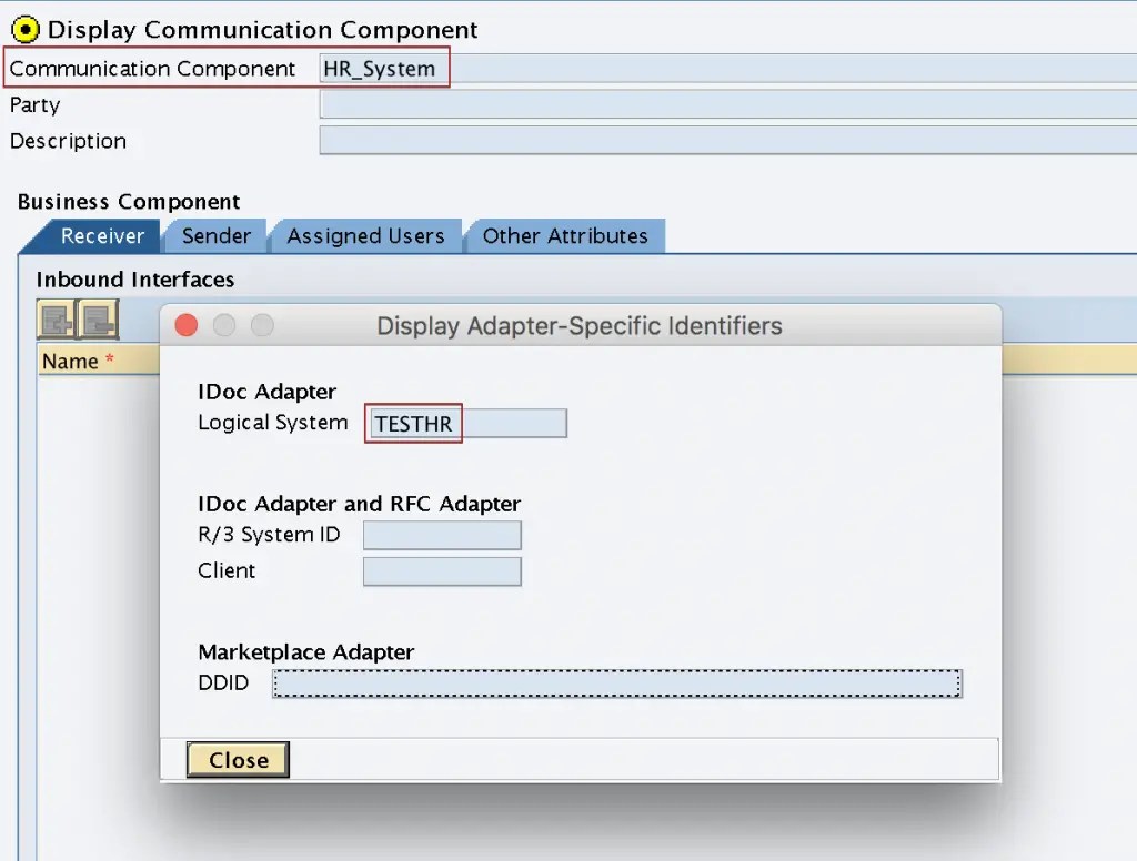 iDoc Control Record Mapping in SAP PI/PO SAP Integration Hub
