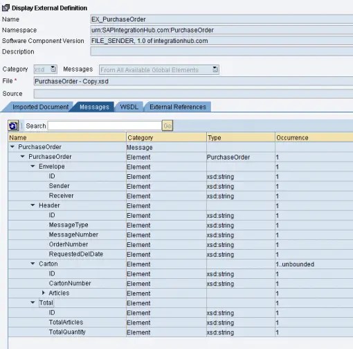externaldefinitioncreatedusingedixsdesrsappipo SAP