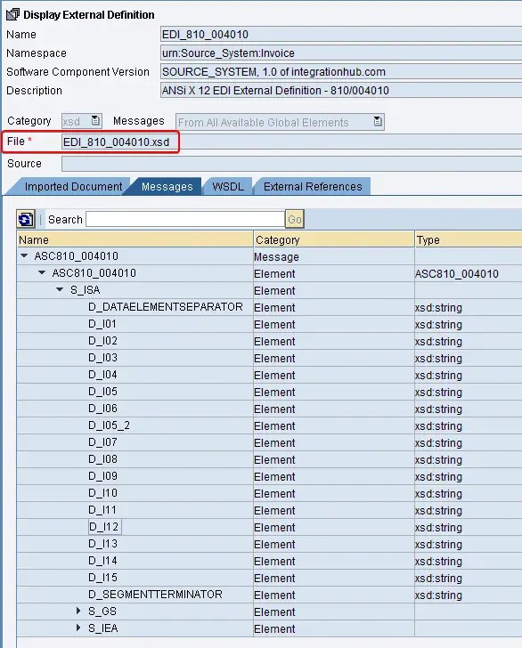 edisplittingansix12810xsdexternaldefinitionesrsappipo SAP