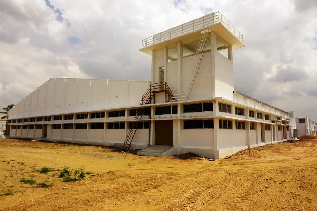 CS SPINNING MILL BUILDING Srinivasan Associates Engineers & Builders