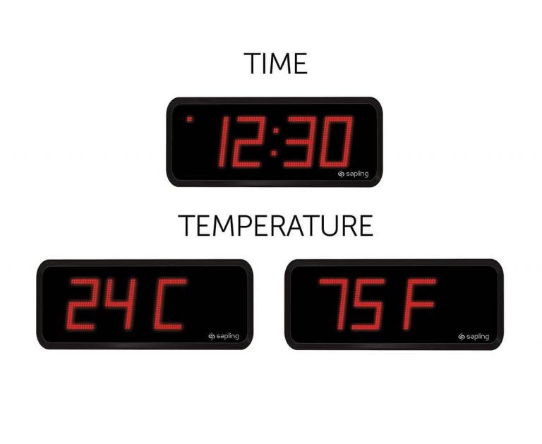 Premium Large Digital Clocks Large Outdoor Clocks Sapling Clocks