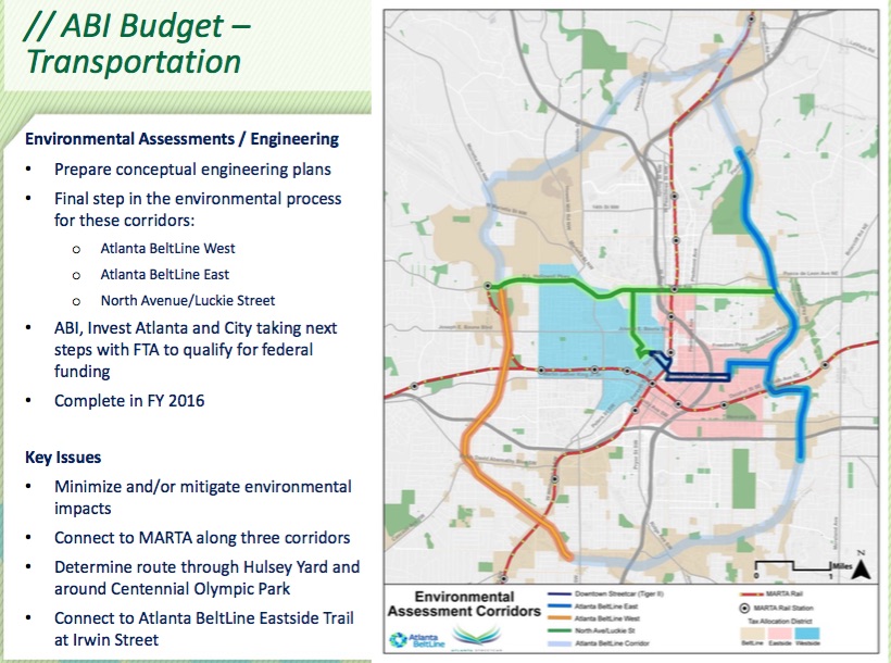 Atlanta BeltLine, Inc. proposes budget increase, trail extensions