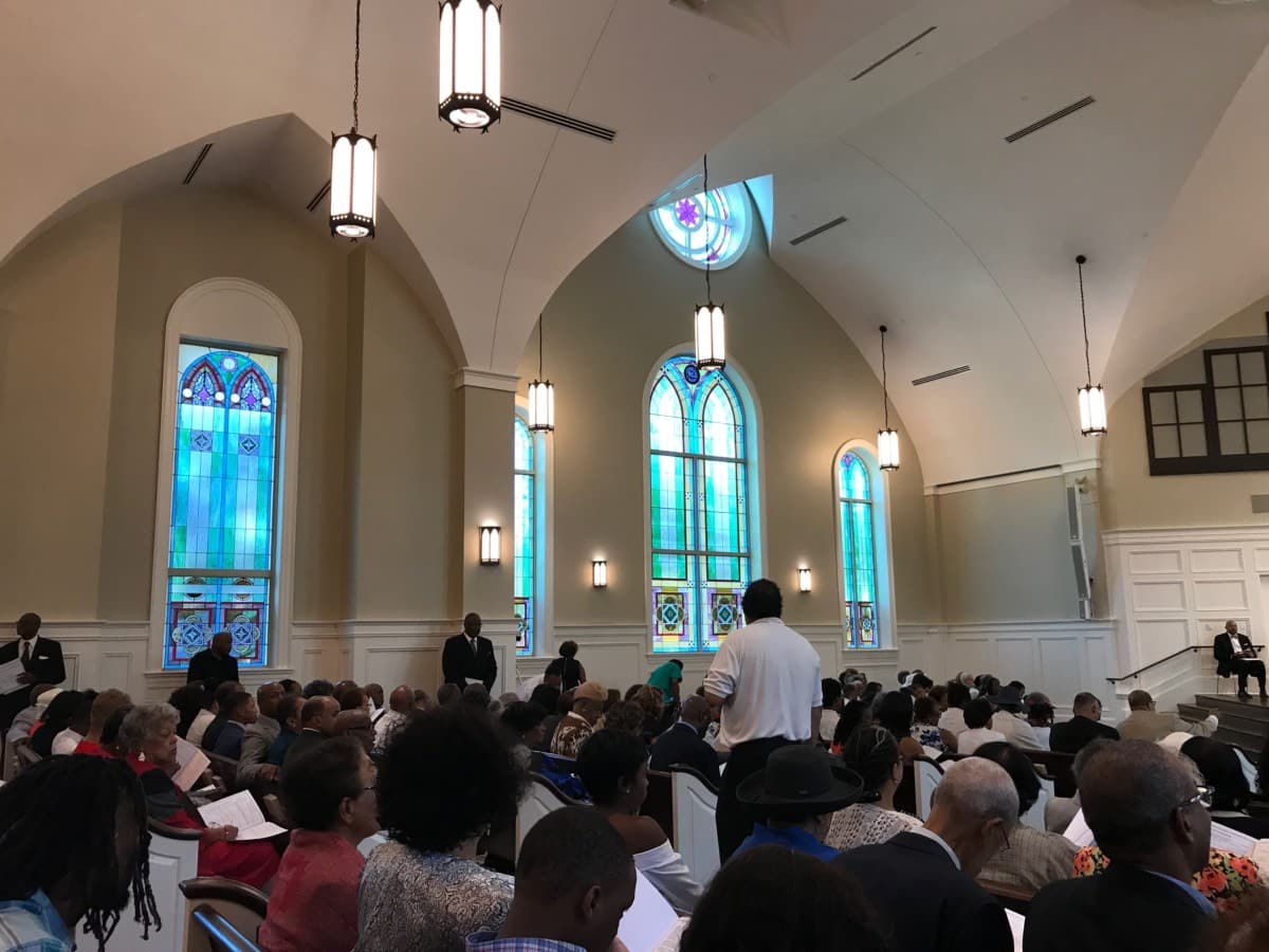 New Friendship Baptist Church opens its doors looking forward, not