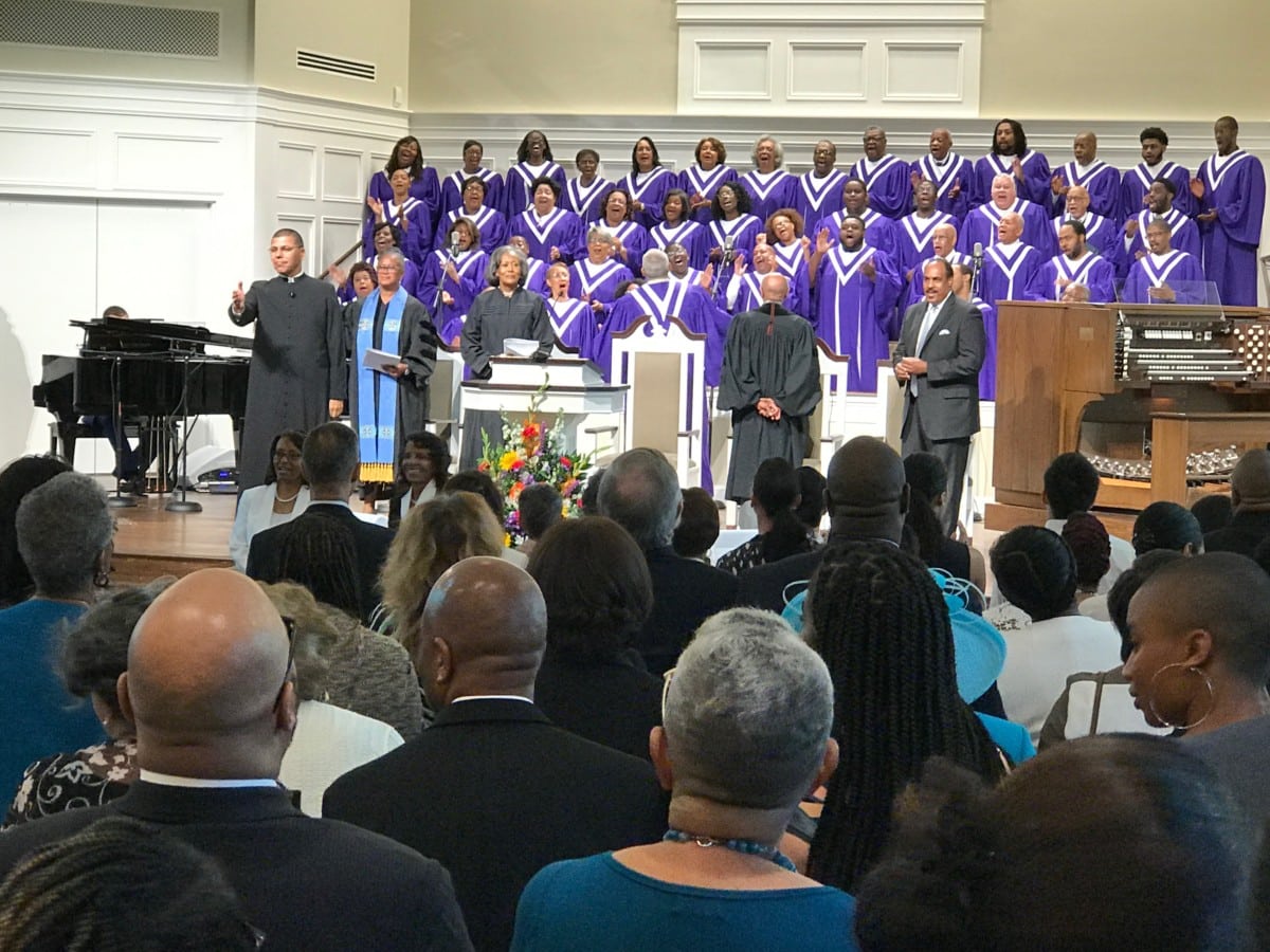 New Friendship Baptist Church opens its doors looking forward, not