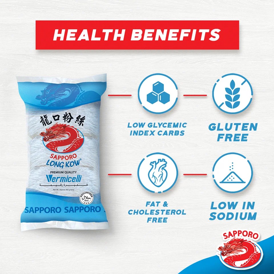 What makes Vermicelli healthy? Sapporo