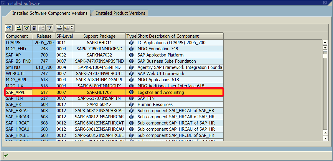 How to check your SAP ERP system version? SAPported