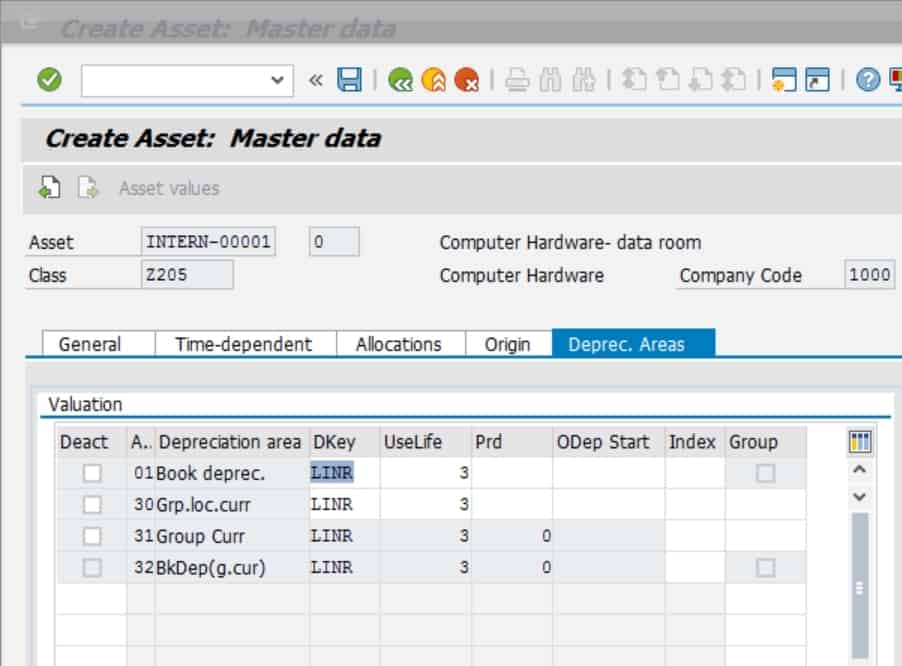 As01Create Asset Master Sapsharks
