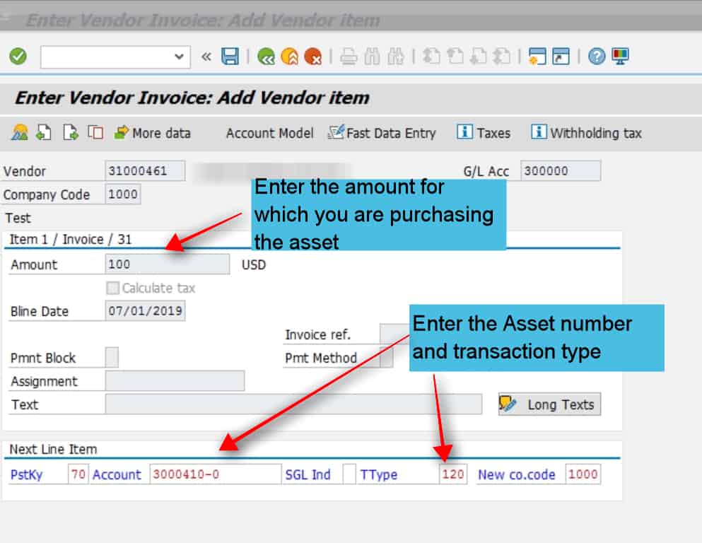 F90 Acquisition from vendor Sapsharks