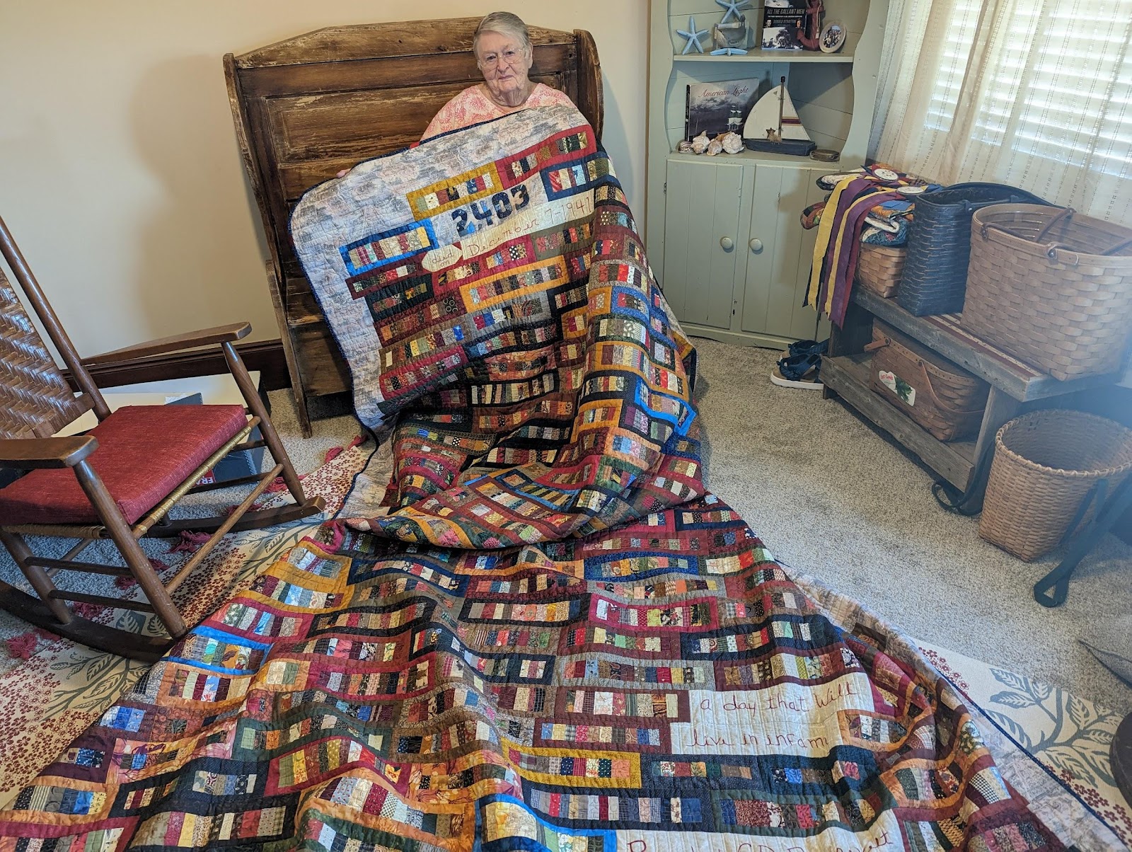 Local Sapulpa Woman Makes Quilt Dedicated To Our Fallen Servicemen and