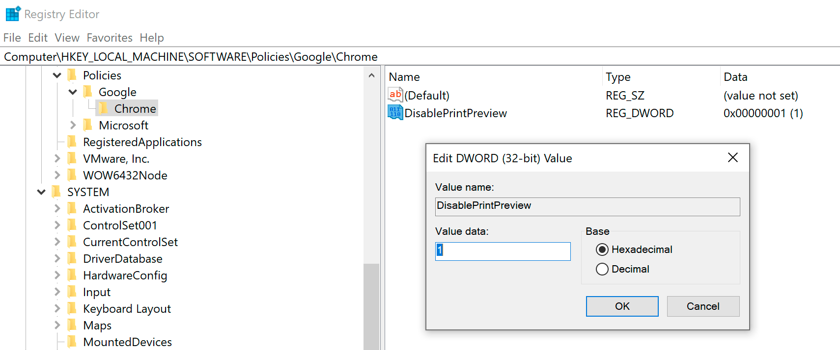 Disable Google Chrome print preview on Windows & macOS Saputra