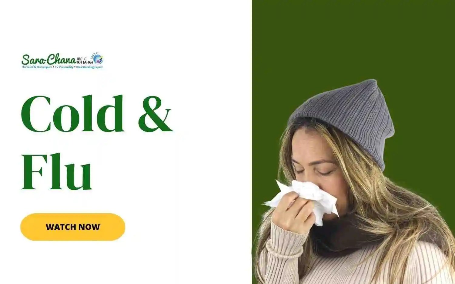Cold & Flu SaraChana Silverstein Master Herbalist and Homeopath
