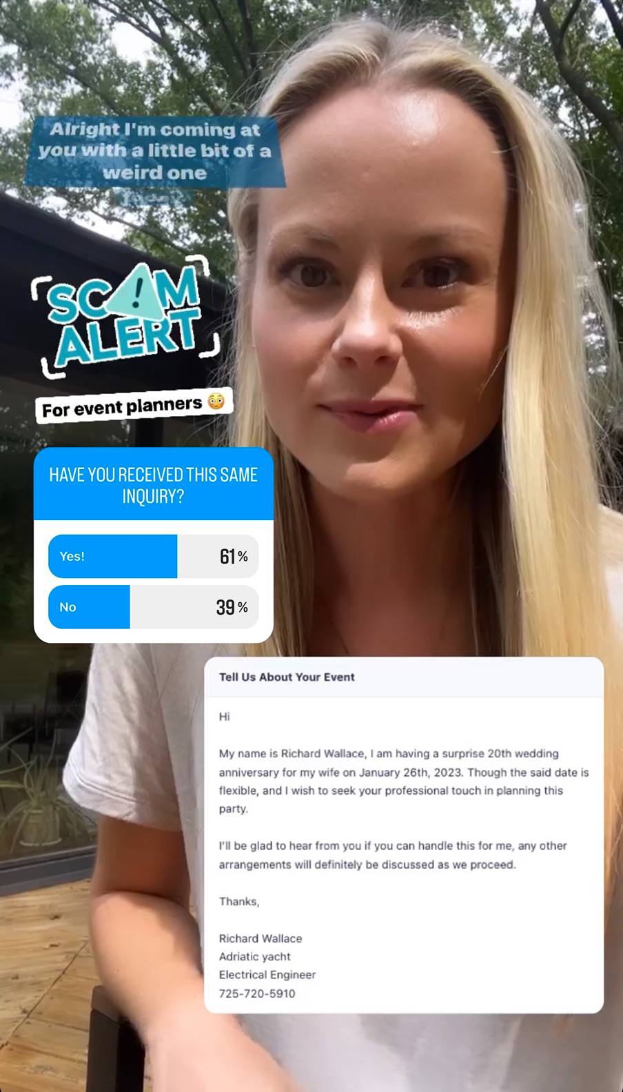 How to Spot Scam Inquiries in the Wedding Industry Sara Does SEO