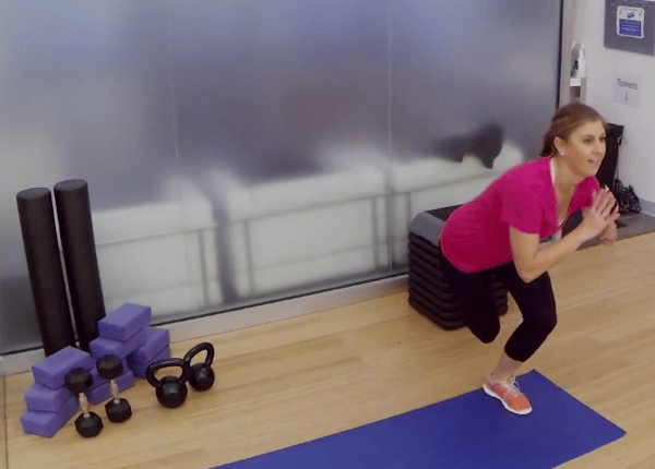 speed skating exercise mat