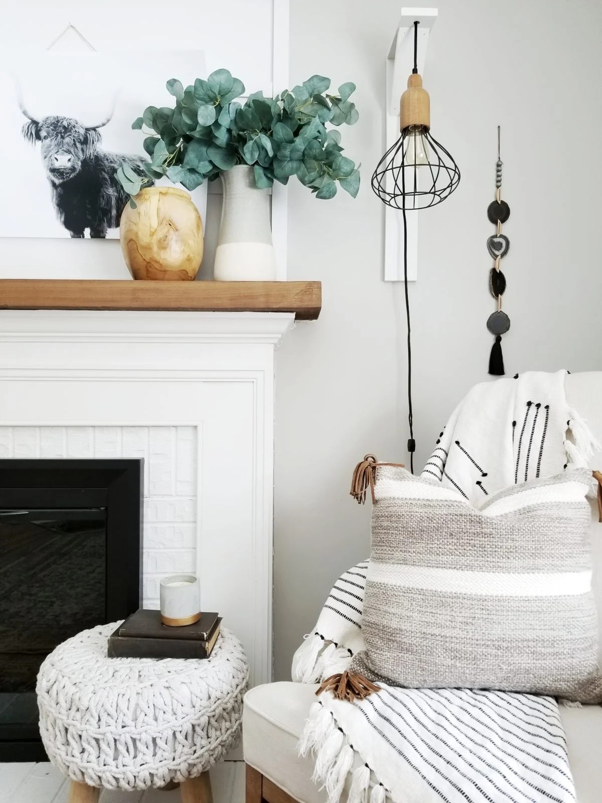 Simple Home Decor Simple Decor Ideas for After Christmas Sarah Joy Blog