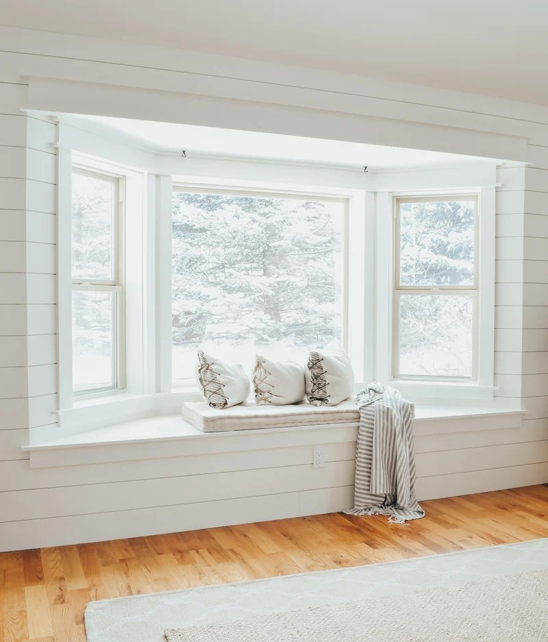 Farmhouse Style Window Seat Makeover Sarah Joy