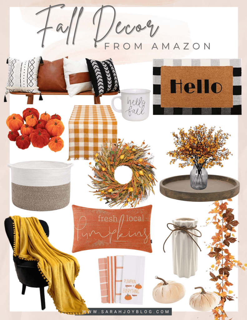 50 Fall Decor Finds from Amazon! Sarah Joy
