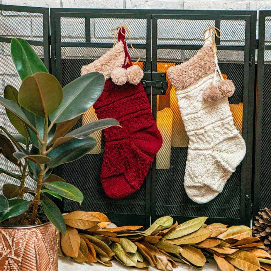 25 Free Christmas Stocking Knitting Patterns Sarah Maker