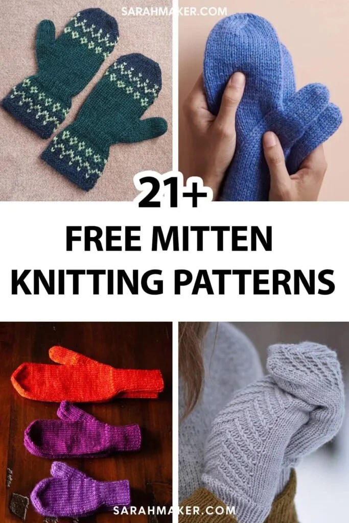 23+ Knitted Mitten Patterns NadineAilie