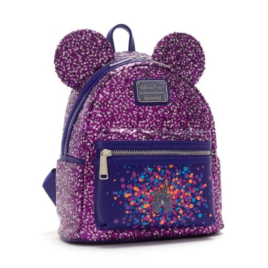 Loungefly Disneyland Paris 30a aniversare Sparkle Mini Rucsac