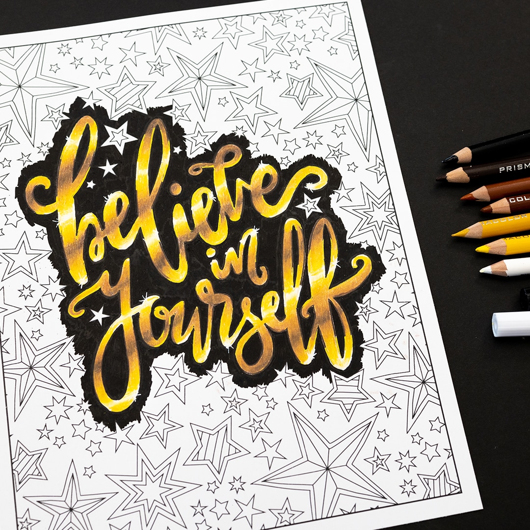 How To Color Gold With Colored Pencils iwillbeyourcovergirl