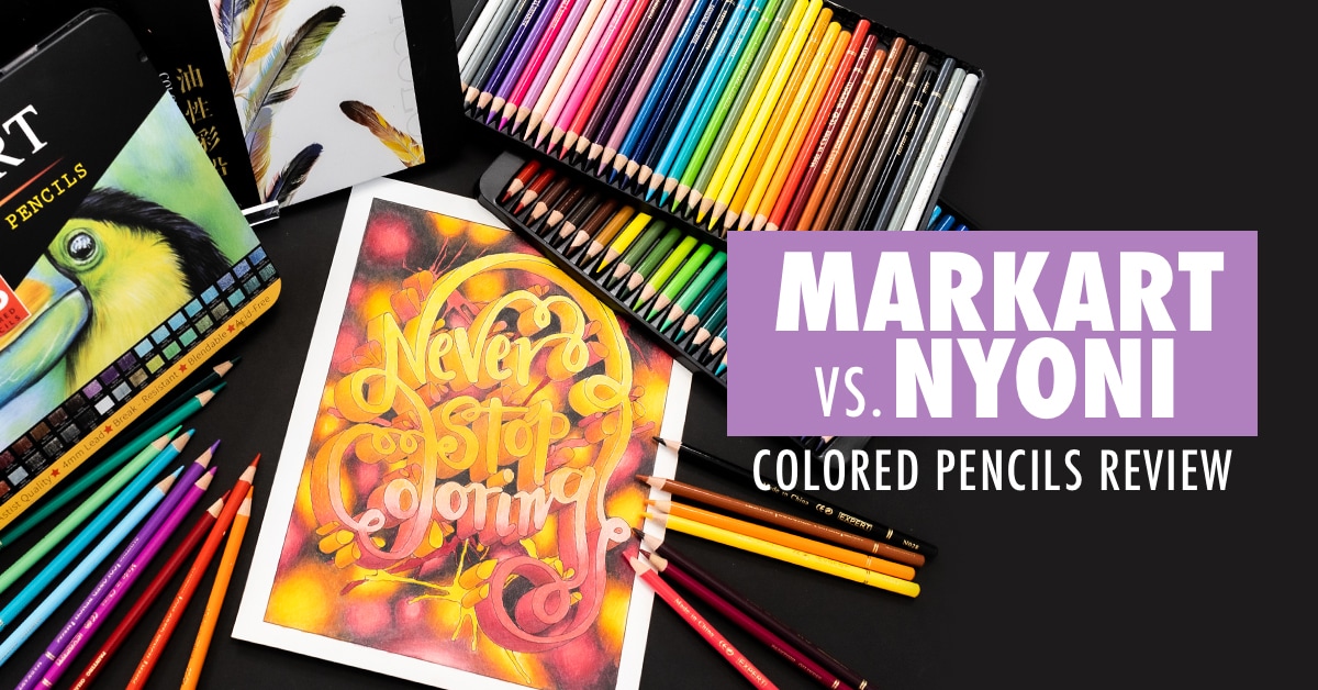 Markart vs. Nyoni CHEAP Colored Pencils Review