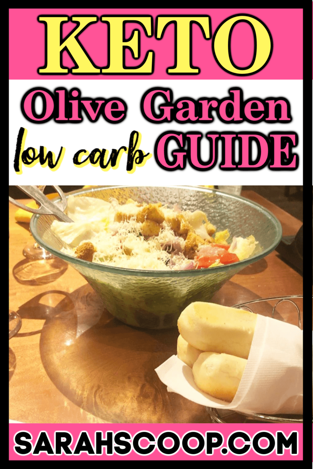 Olive Garden Low Carb Keto Diet Guide Sarah Scoop