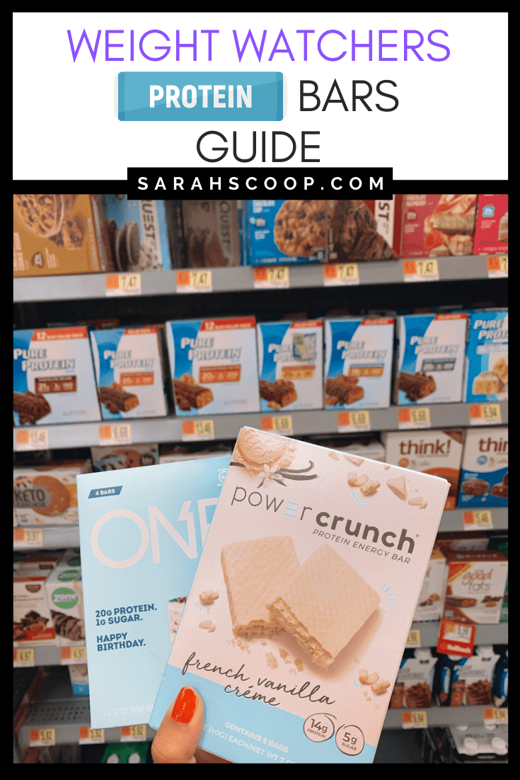 Weight Watchers Protein Bars Guide Sarah Scoop