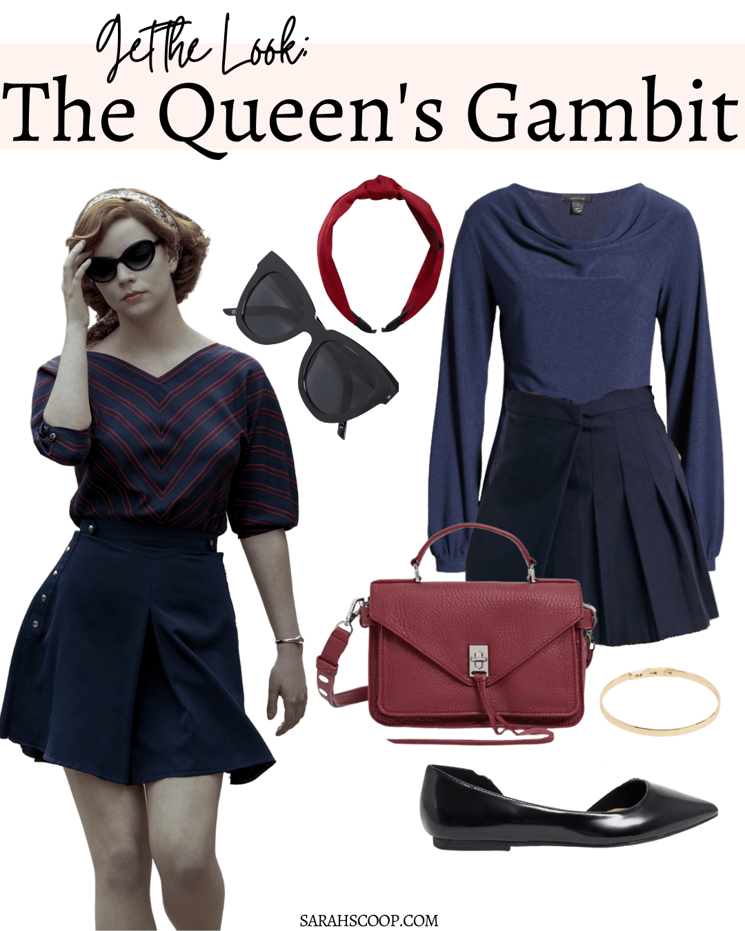 Get The Look The Queen's Gambit Sarah Scoop