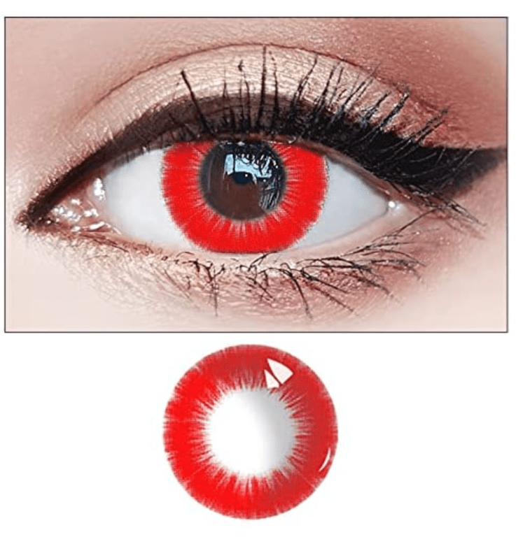10 Best Red Contacts For Halloween (2024) Sarah Scoop