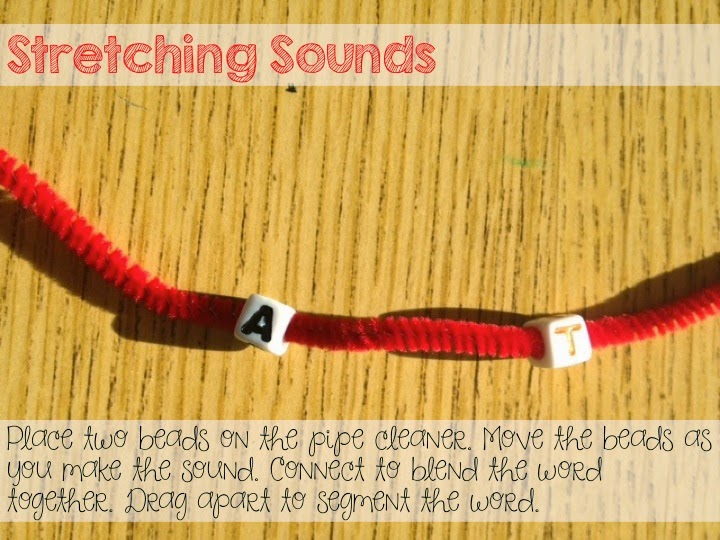 Letter Beads and Pipe Cleaners ABCs, Phonemic Awareness, and Phonics Sarah's Teaching Snippets