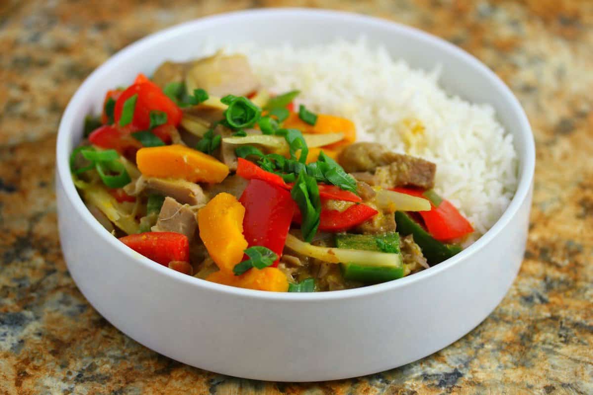 Jackfruit Coconut Curry Sarah's Vegan Kitchen