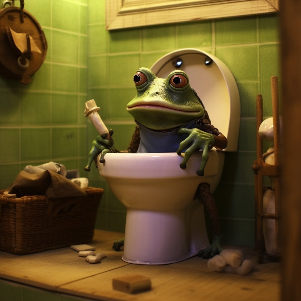 How to Keep Frogs Out of Your Toilet Sarai Chinwag