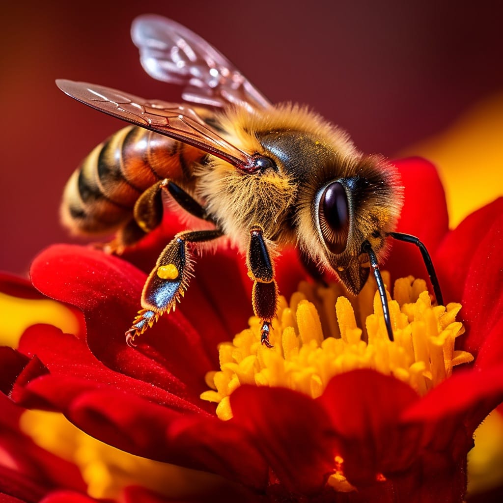 Do Bees Like the Color Red? Sarai Chinwag